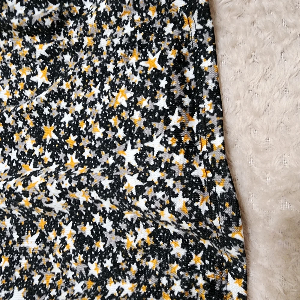 Stylish Black Top with Gold Trim - Picture 4 of 7